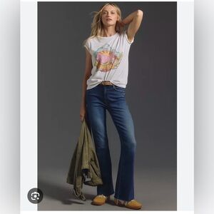 Blue Flared Women Jeans